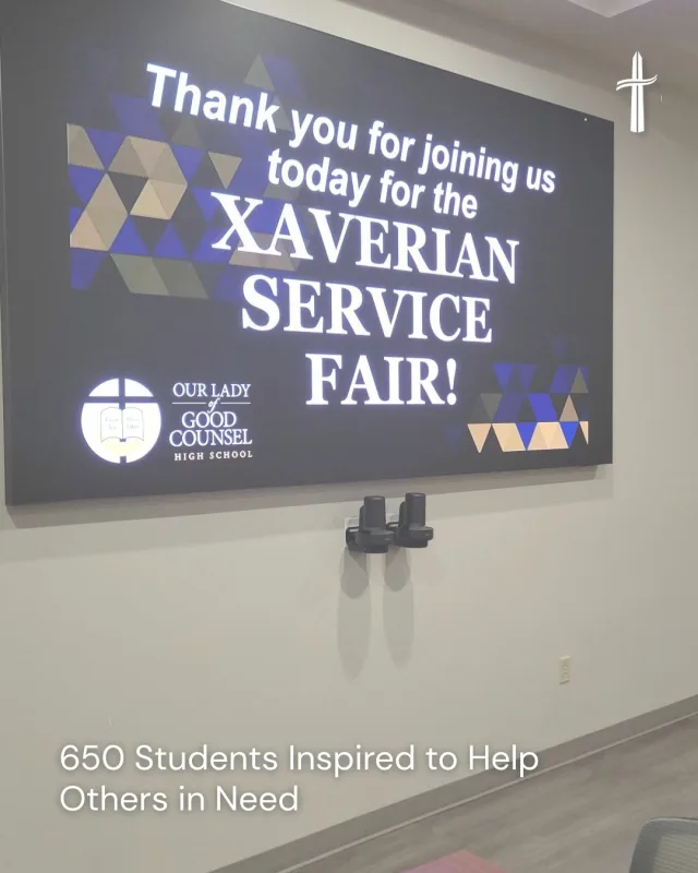 Yesterday, our Volunteer Engagement Office was proud to participate in the 1st Xaverian Service Fair hosted by Our Lady of Good Counsel High School.

Alongside 25 incredible service organizations and nonprofits, it was a great opportunity to connect with approximately 650 students exploring meaningful ways to serve this summer and during the upcoming school year. 

We&rsquo;re grateful for the chance to share our mission and highlight opportunities for students to put their faith into action through service. We look forward to welcoming many of these young leaders into our volunteer community!

#CCADW #Volunteer
