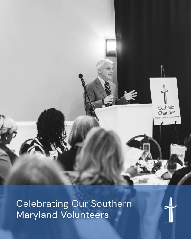 Our staff, volunteers, and community partners came together this week to celebrate an extraordinary group of individuals and organizations whose dedication helps support those most in need in our Southern Maryland community.

During the event, we heard a powerful Mission Moment from a survivor of a devastating triple-house gas explosion in 2020. While caring for his children and navigating an uncertain future, he eventually received a call from Angel's Watch letting him know a room was available&mdash;a moment that became a turning point for his family.

Stories like his remind us why community support, compassion, and service matter.
A heartfelt congratulations and thank you to our award recipients:

✨Nichelle Alston Jones and Charles Jones from Saving Joy

✨Yvette Presley, Coletta Treakle, Michele Murphy, and Angela Thompson from Top Ladies of Distinction, Inc. Southern Maryland Chapter

We are grateful for your commitment to making a difference in the lives of others.

A special thank you to the Greater Waldorf Jaycees for hosting the event and providing a delicious lunch for all to enjoy.

#CCADW #SouthernMaryland #CaritasAwards #AngelsWatch #SouthernMarylandFoodBank

Photos by @tatianadove_