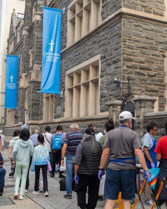 It&rsquo;s #NationalNonprofitDay and we are celebrating almost 100 years of Inspiring Hope. Building Futures. 💙 💚 

Each day at Catholic Charities of the Archdiocese of Washington we walk alongside our neighbors in the District and neighboring Maryland counties, offering help that empowers and hope that lasts to all. 

And we do mean all!

In this past year, together with our community we have served over 160,000 individuals through food, housing, healthcare, legal services, workforce development, and more. 

But none of this happens without our volunteers, partners, and donors. Today - and everyday - we are grateful for everyone who helps strengthen the dignity of every person we serve. 

Want to be part of our story? Volunteer, donate or partner with us today! www.catholiccharitiesdc.org

#CCADW #HopeTheLasts #CatholicCharitiesDC