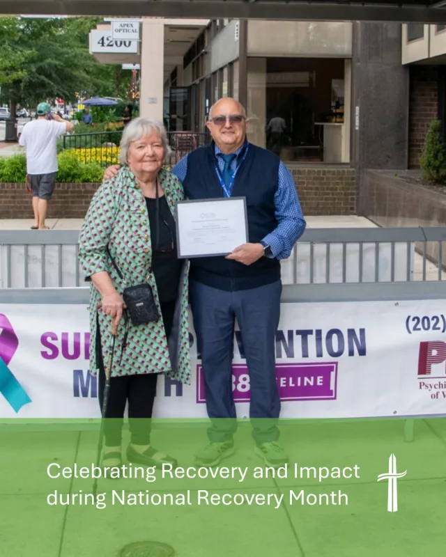 Last week, we were so honored that our Professional Counseling Education Program (PCEP) received the CommunityFirst Innovation & Impact Award during the inaugural Psychiatric Institute of Washington and DC Addiction Treatment & Recovery Coalition award ceremony. 

&ldquo;We are profoundly grateful to our team, students, instructors, partners, supporters, and the entire community for their shared commitment and hard work,&rdquo; said Scott Lewis, Catholic Charities DC&rsquo;s Executive Director of Enterprises, Education and Employment. &ldquo;It is a privilege to accept this meaningful honor on behalf of everyone who has contributed to our success.&rdquo; 

PCEP provides classes to build up knowledge and skills to work with people with substance abuse disorders. Since inception of the program, 880 students have graduated from PCEP and moved on to become ethical, empathetic, and knowledgeable counselors to people and their families experiencing substance abuse disorders.

Thank you to PIW and DCATRC for the recognition of PCEP, and many thanks to the time, talent, partnership, and unwavering support of the many staff, instructors, supporters, and partners who have made this program possible. 

#NationalRecoveryMonth